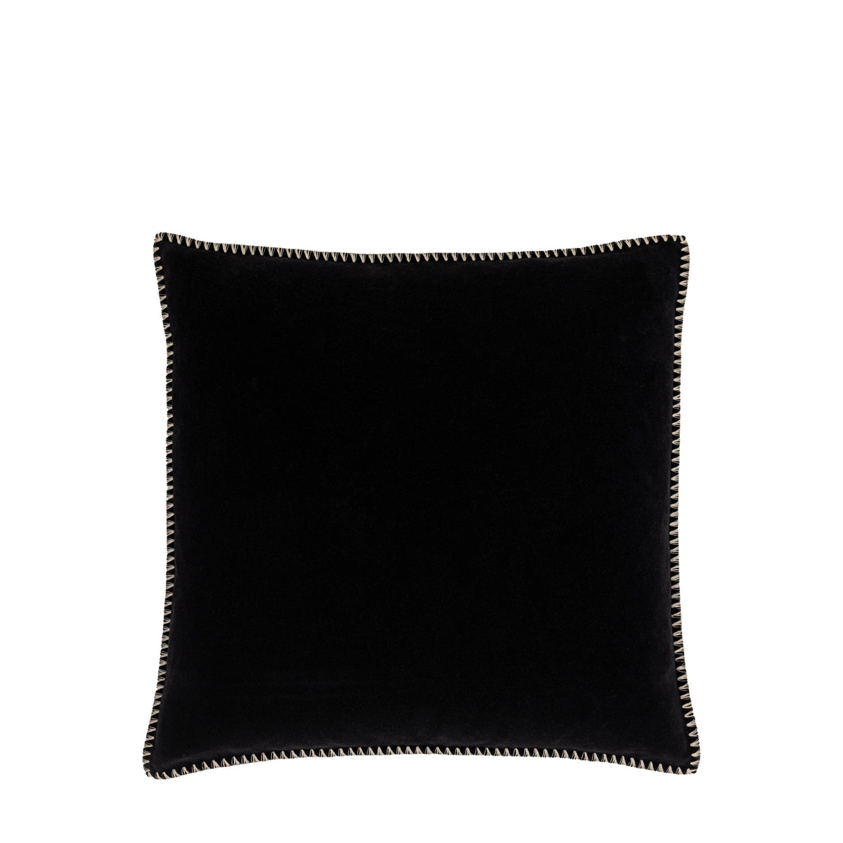 Bodhi Accessories Nico Velvet Cushion Black House of Isabella UK