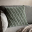 Bodhi Accessories Noa Velvet Cushion Olive House of Isabella UK