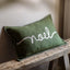 Bodhi Accessories Noel Script Cushion House of Isabella UK