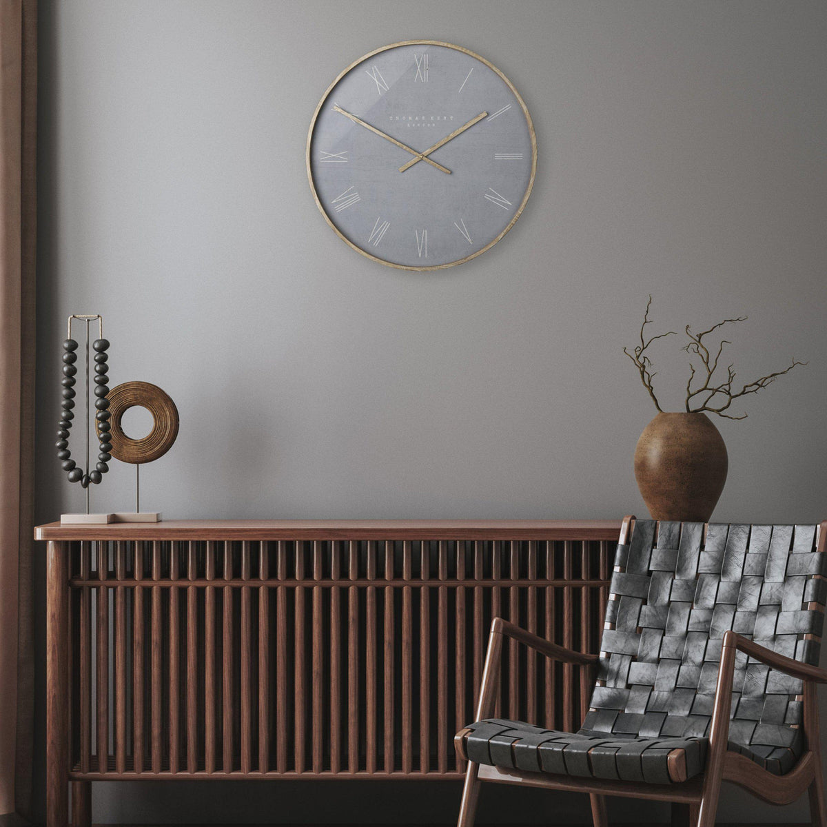 Bodhi Accessories Nordic Wall Clock Tofu House of Isabella UK