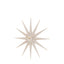 Bodhi Accessories North Star Wall Clock Light Grey House of Isabella UK