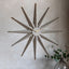 Bodhi Accessories North Star Wall Clock Light Grey House of Isabella UK