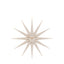 Bodhi Accessories North Star Wall Clock Light Grey House of Isabella UK