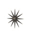 Bodhi Accessories North Star Wall Clock Warm Grey House of Isabella UK