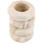Bodhi Accessories Novi Napkin Rings Set of 4 Beige Marble House of Isabella UK