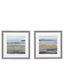 Bodhi Accessories Ocean Glimmer Framed Art Set of 2 House of Isabella UK