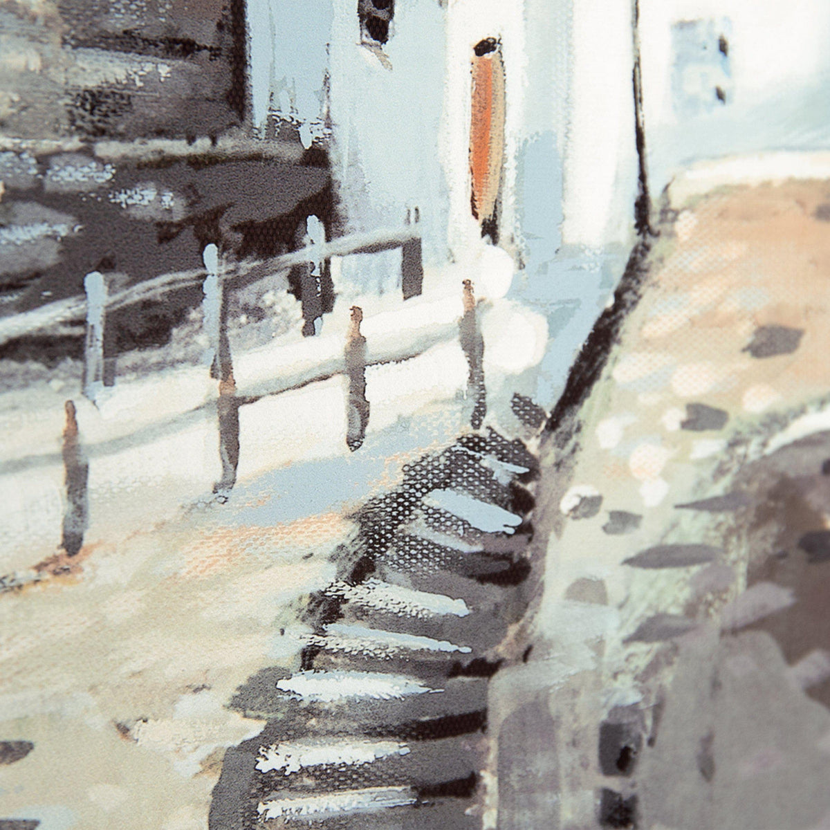 Bodhi Accessories On the Headland Framed Canvas House of Isabella UK