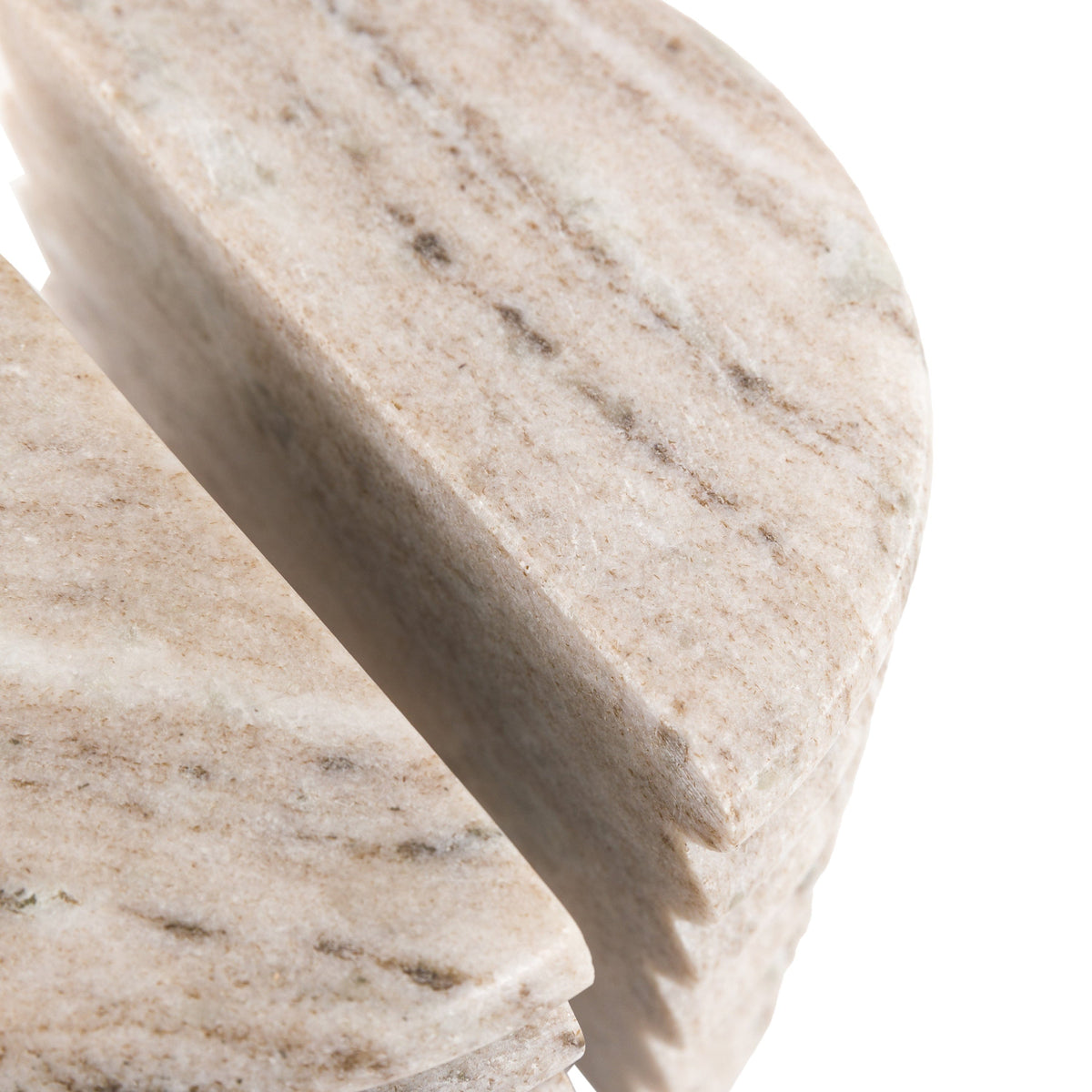 Bodhi Accessories Ondo Marble Bookends Beige Set of 2 House of Isabella UK