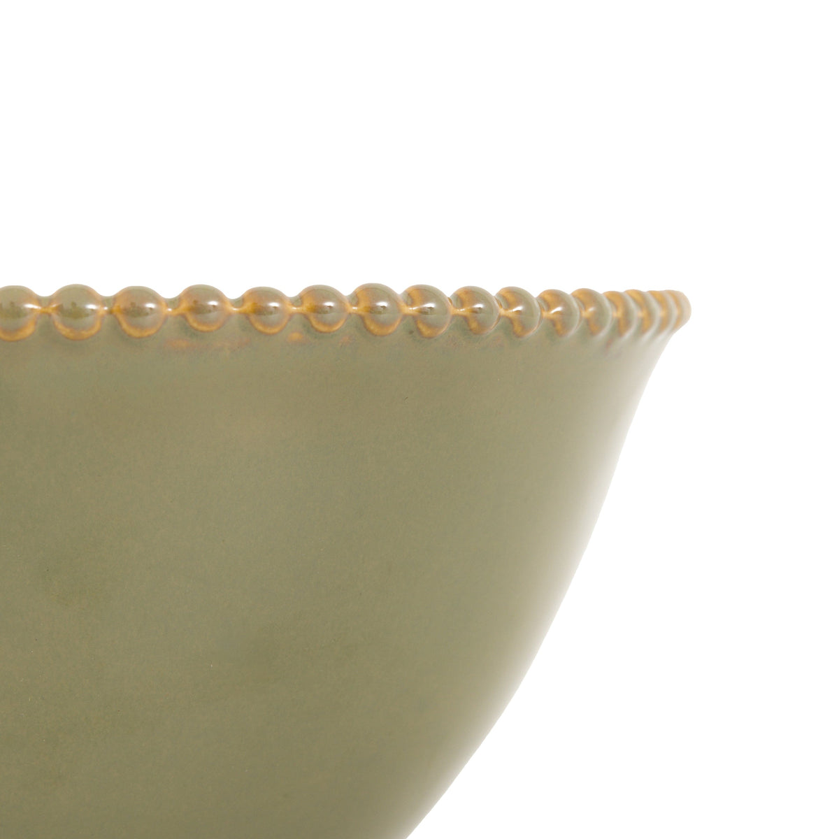 Bodhi Accessories Organic Beaded Bowl Olive 4pk House of Isabella UK