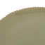 Bodhi Accessories Organic Beaded Dinner Plate Olive 4pk House of Isabella UK