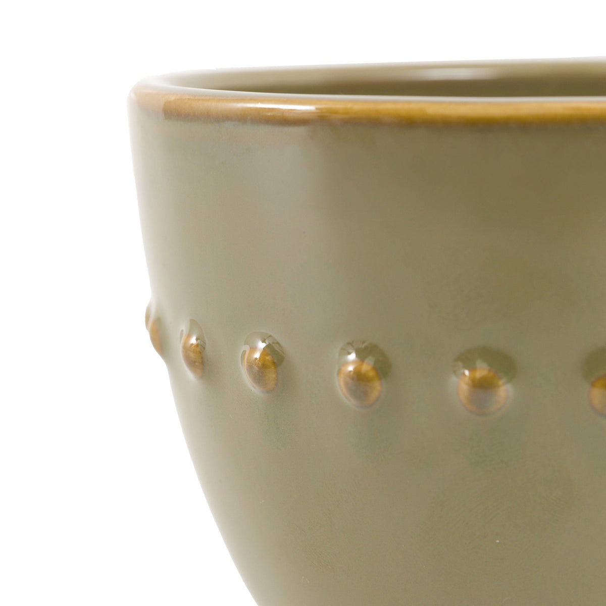 Bodhi Accessories Organic Beaded Mug Olive 4pk House of Isabella UK