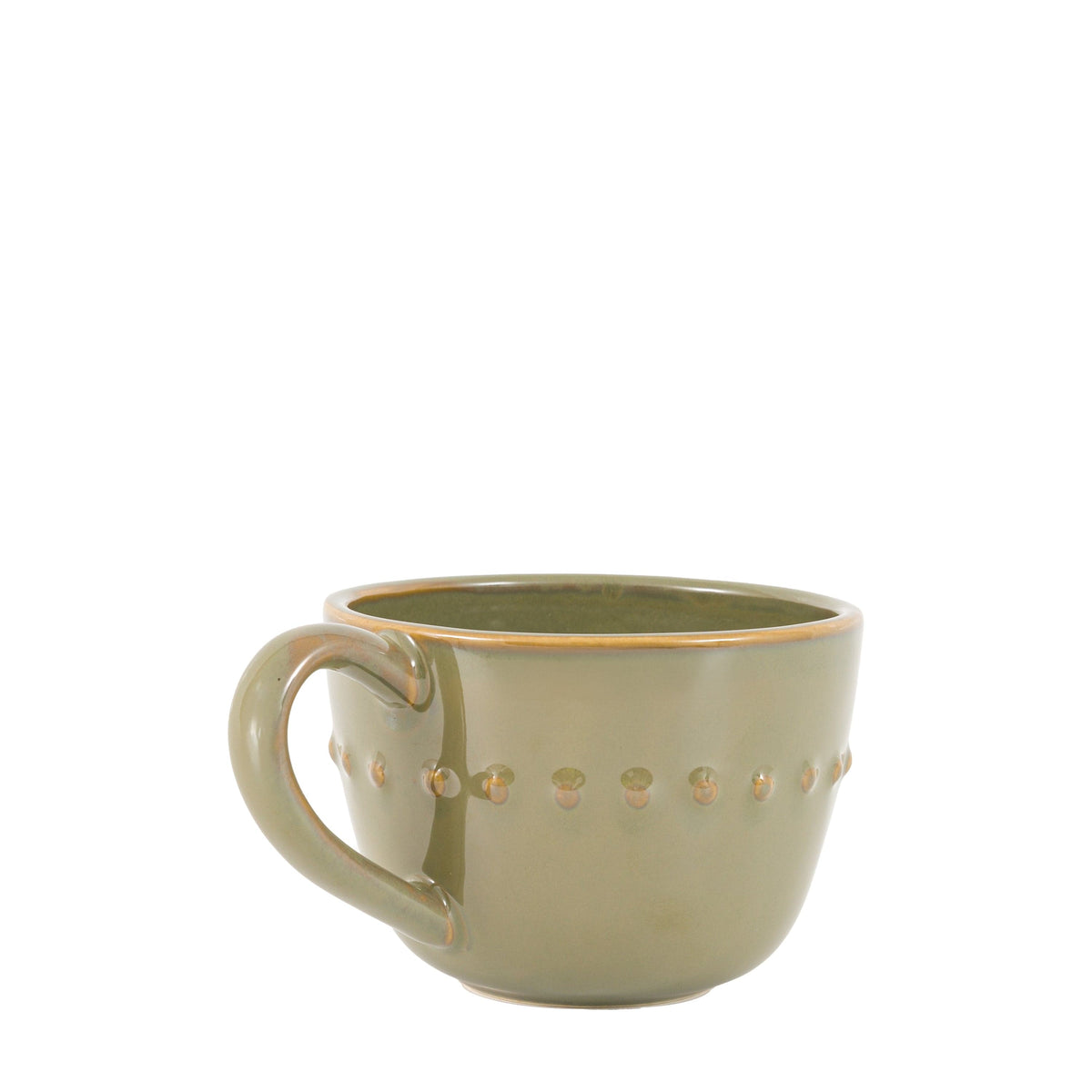 Bodhi Accessories Organic Beaded Mug Olive 4pk House of Isabella UK