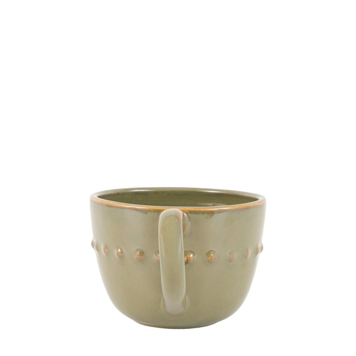 Bodhi Accessories Organic Beaded Mug Olive 4pk House of Isabella UK