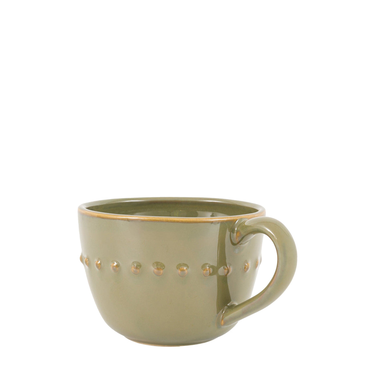 Bodhi Accessories Organic Beaded Mug Olive 4pk House of Isabella UK