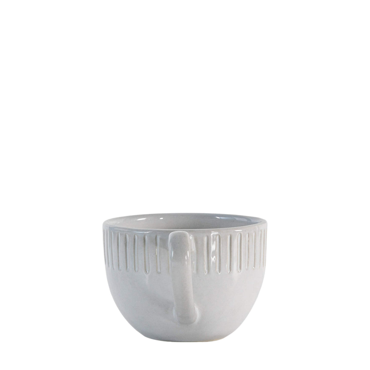 Bodhi Accessories Organic Ridged Mug White (4pk) House of Isabella UK