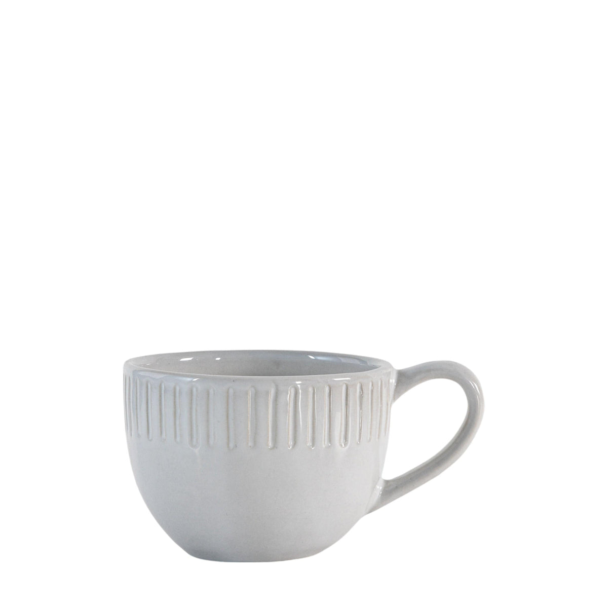 Bodhi Accessories Organic Ridged Mug White (4pk) House of Isabella UK