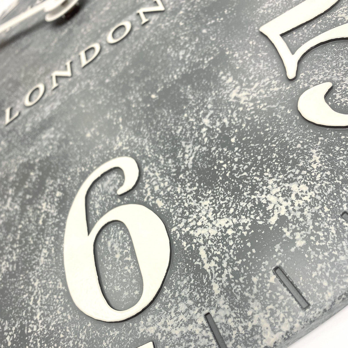 Bodhi Accessories Outdoor Wall Clock Arabic Cement House of Isabella UK