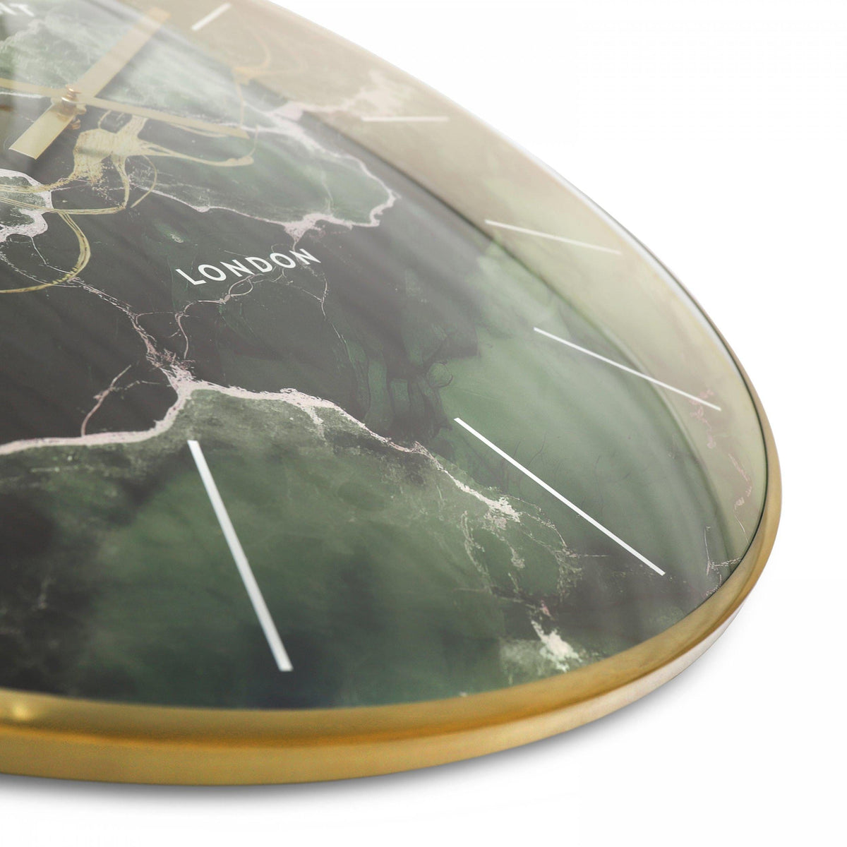 Bodhi Accessories Oyster Wall Clock Stone House of Isabella UK