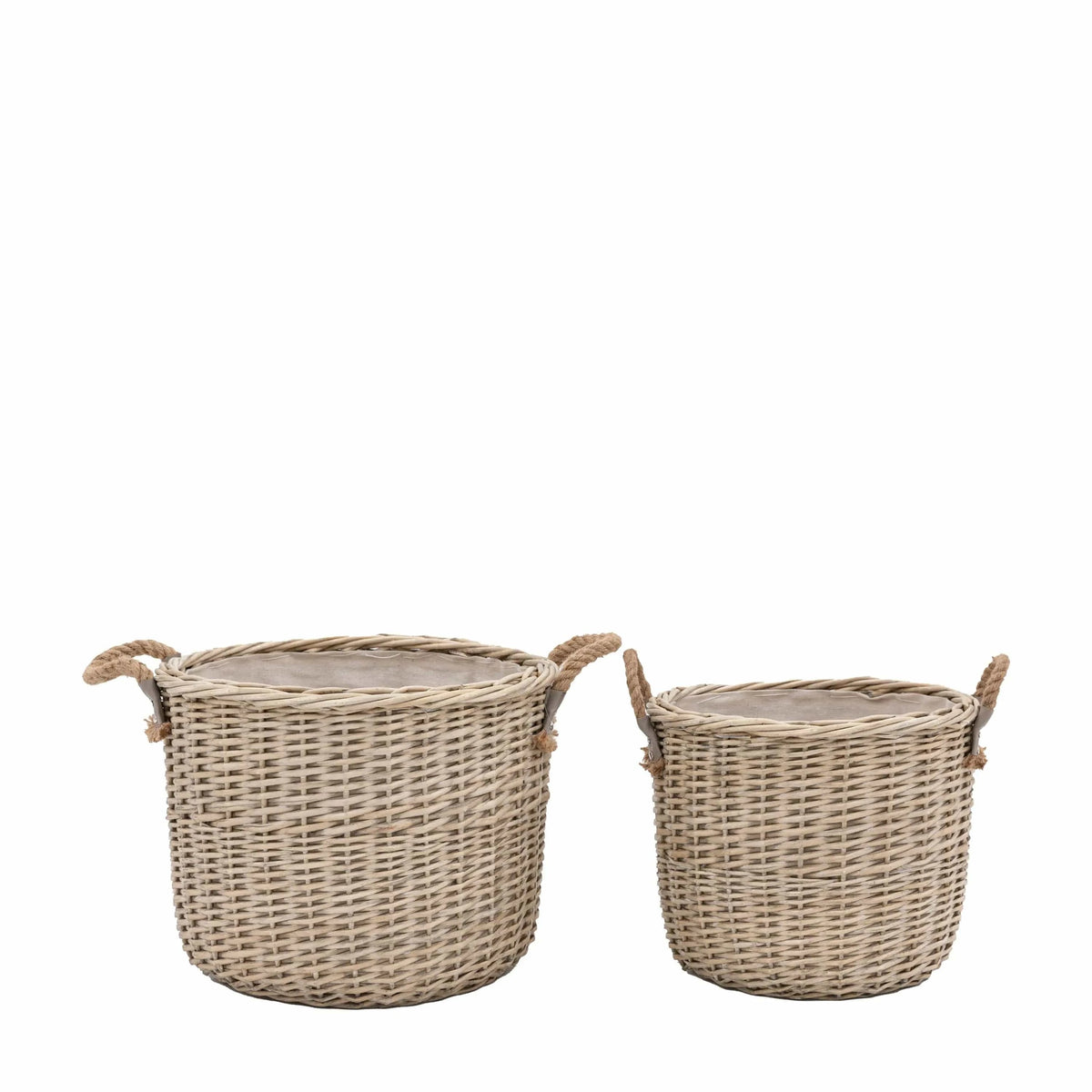 Bodhi Accessories Paraiso Round Baskets Set of 2 House of Isabella UK