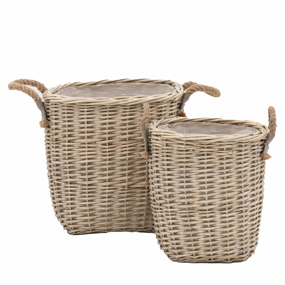Bodhi Accessories Paraiso Square Baskets Set of 2 House of Isabella UK