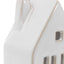 Bodhi Accessories Pearly White Ceramic Tealight Houses 3pk House of Isabella UK