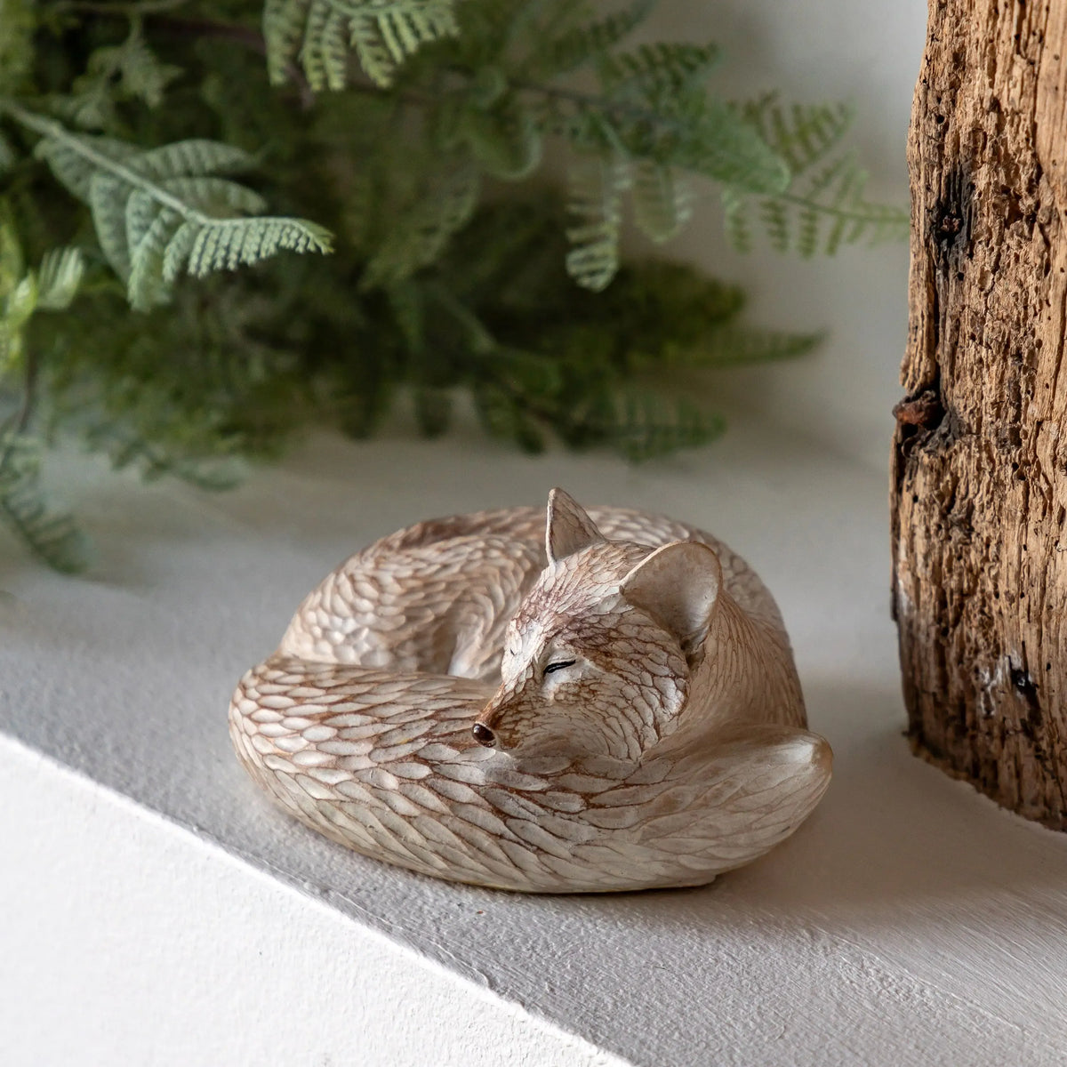 Bodhi Accessories Pearly White Fox Decor 2pk House of Isabella UK