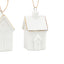 Bodhi Accessories Pearly White Hanging House Ornaments 3pk House of Isabella UK