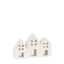 Bodhi Accessories Pearly White Houses Tealight Holder Trio House of Isabella UK