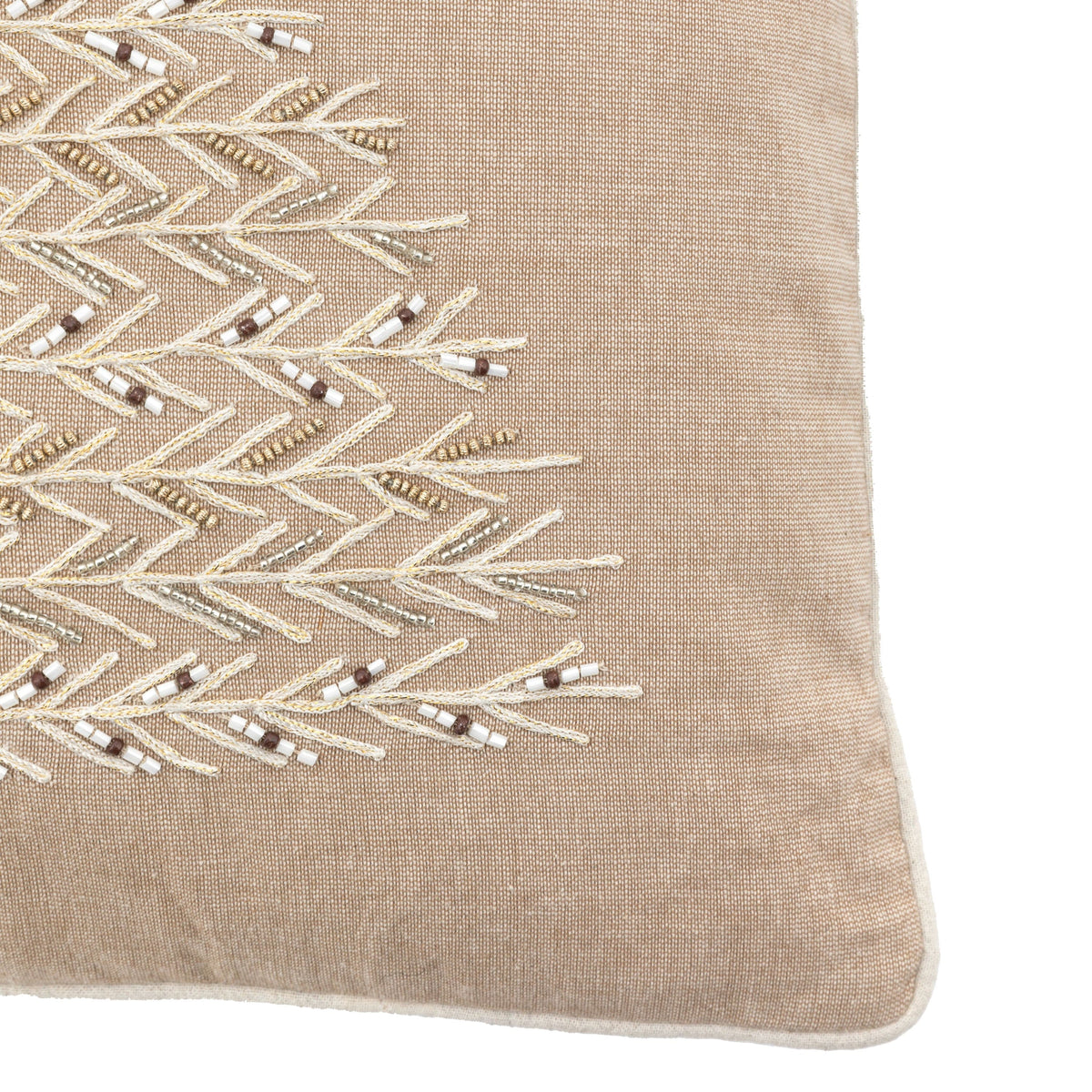 Bodhi Accessories Pearly White Single Tree Cushion House of Isabella UK