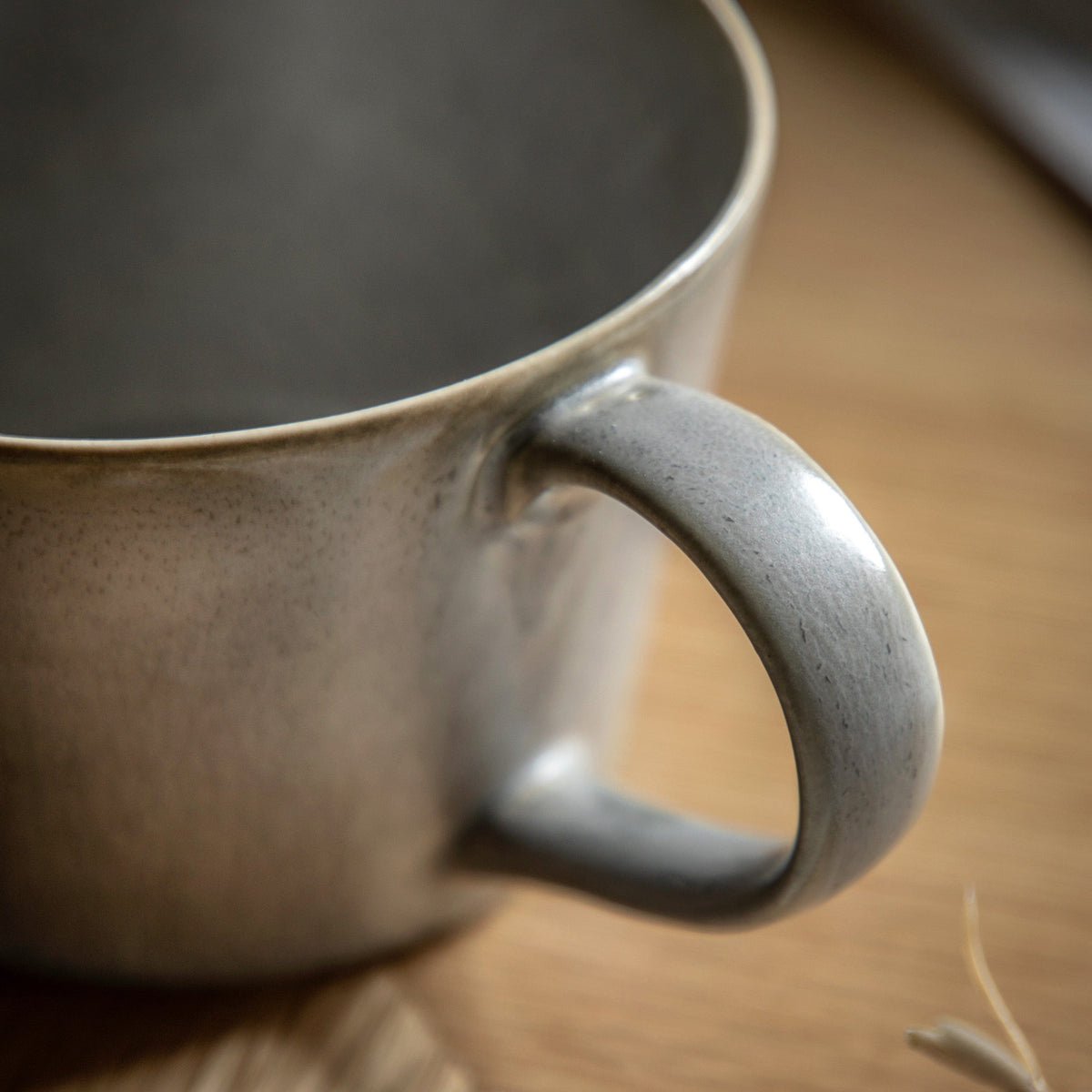 Bodhi Accessories Pebble Glaze Mug Dove Grey 4pk House of Isabella UK