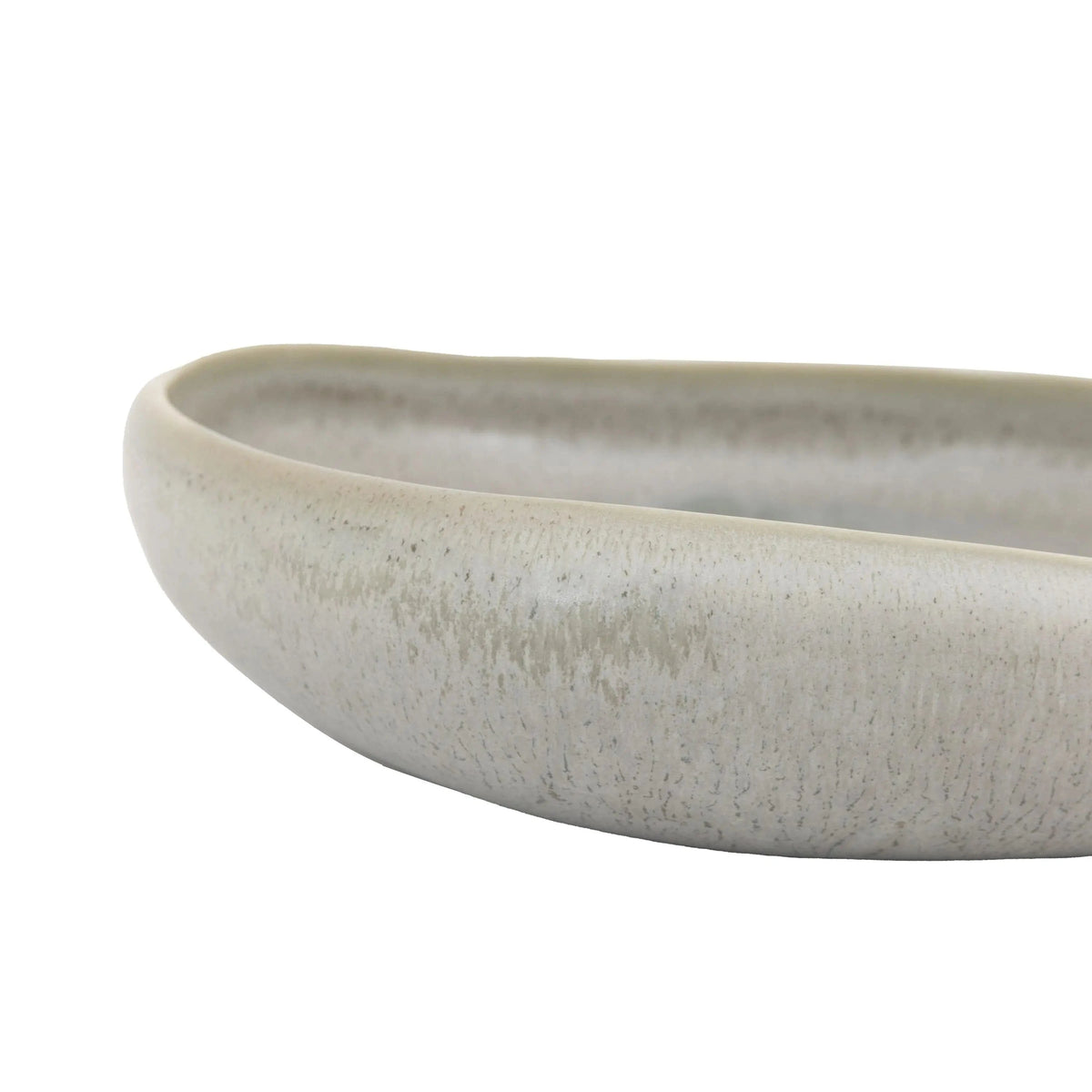 Bodhi Accessories Pebble Glaze Pasta Bowl Dove Grey 4pk House of Isabella UK