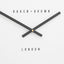 Bodhi Accessories Penhurst Wall Clock Oak House of Isabella UK