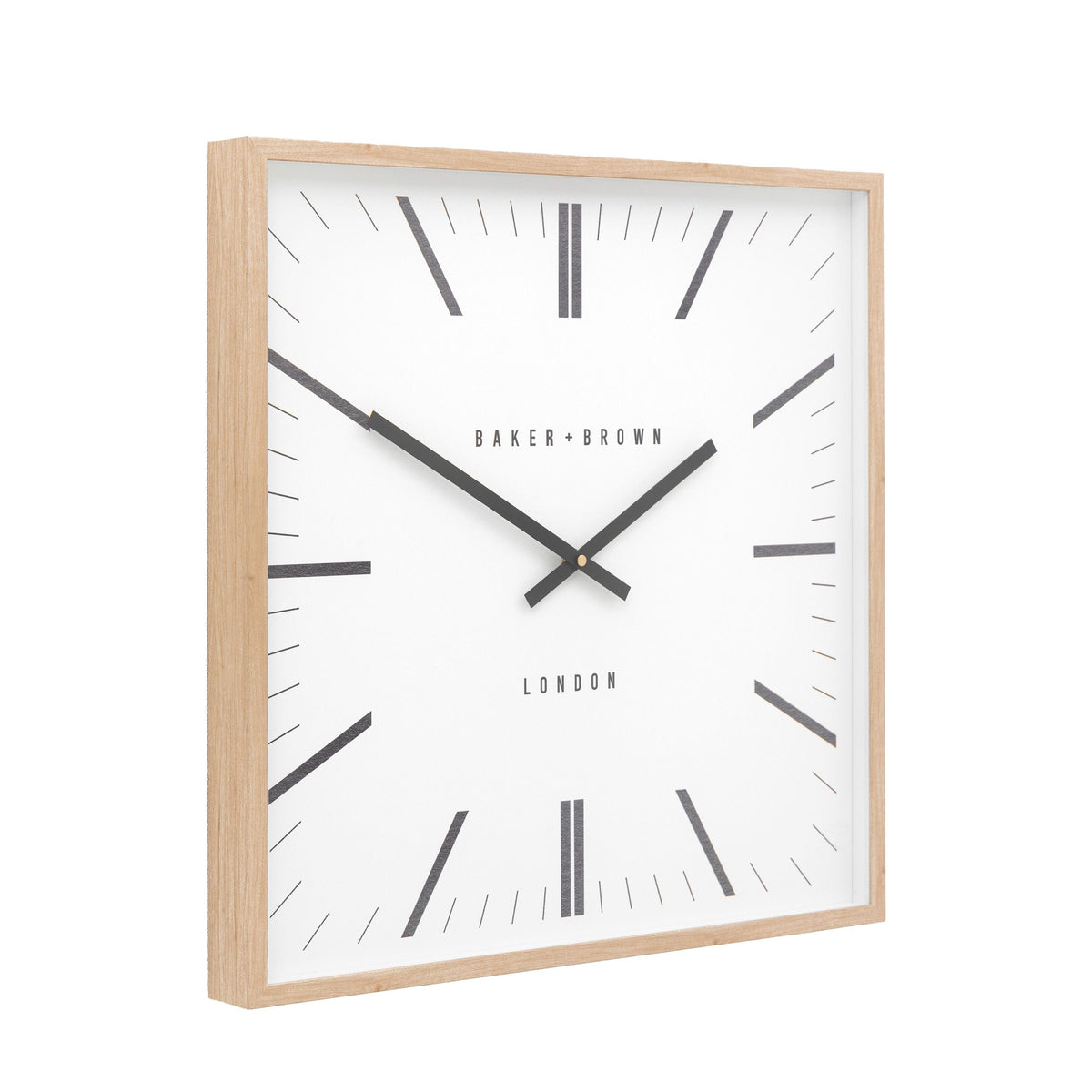 Bodhi Accessories Penhurst Wall Clock Oak House of Isabella UK