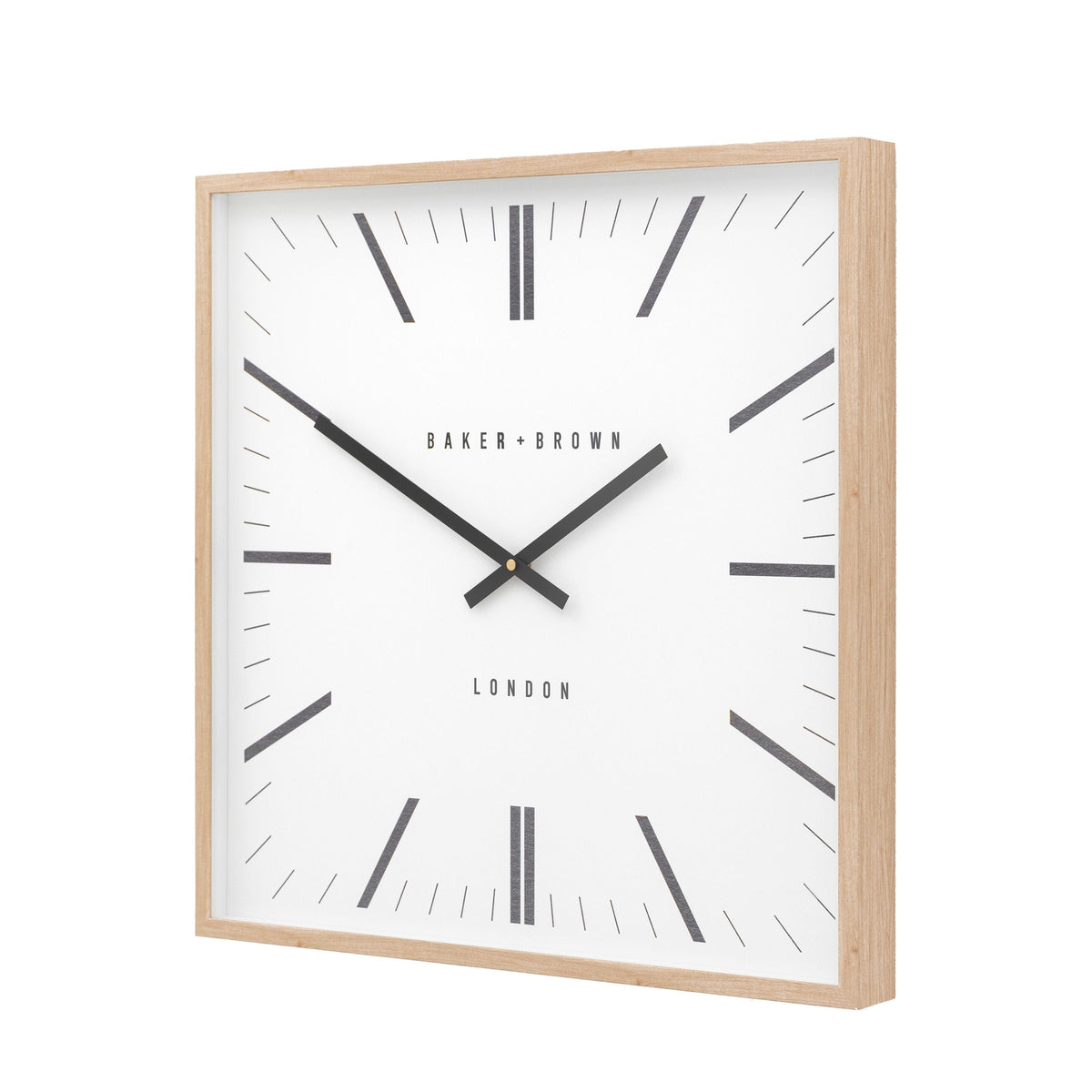 Bodhi Accessories Penhurst Wall Clock Oak House of Isabella UK