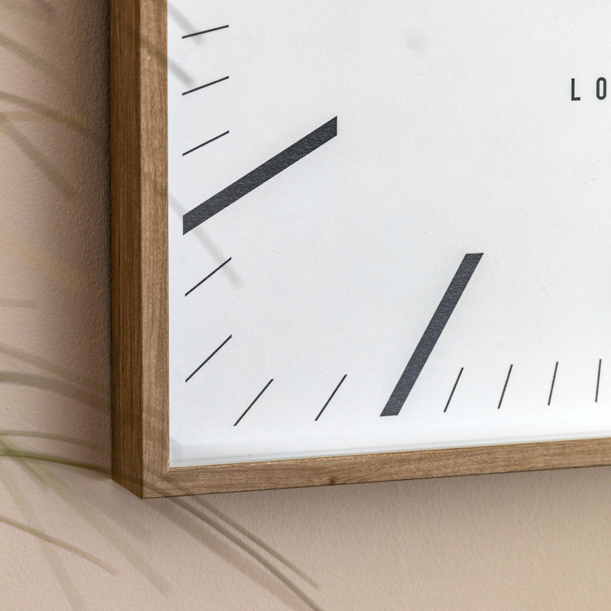 Bodhi Accessories Penhurst Wall Clock Oak House of Isabella UK