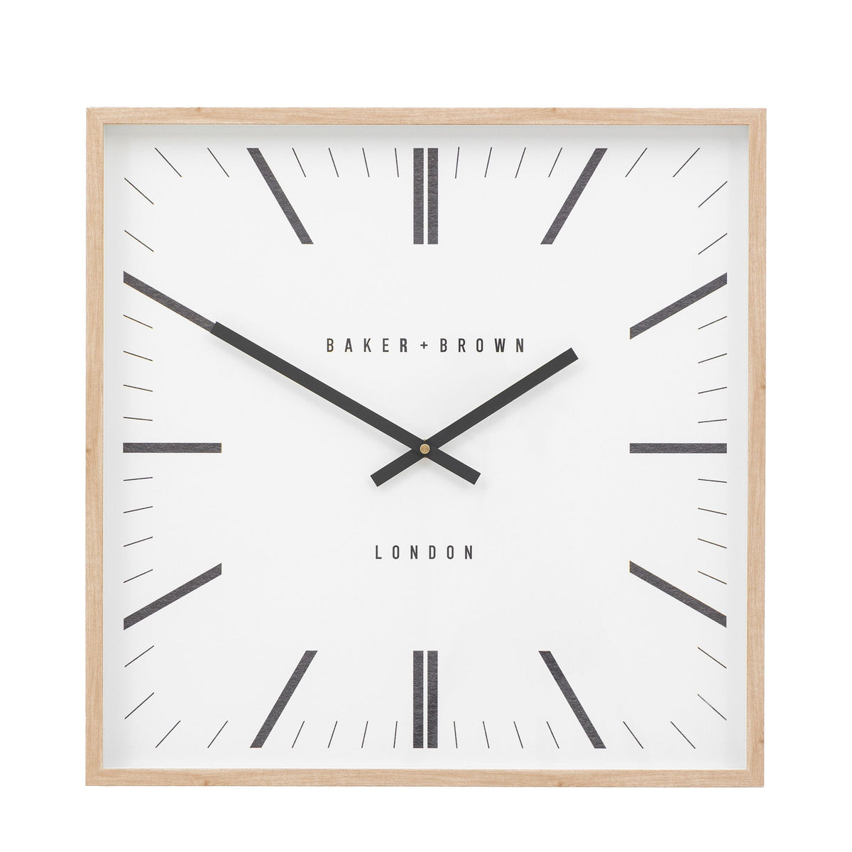 Bodhi Accessories Penhurst Wall Clock Oak House of Isabella UK