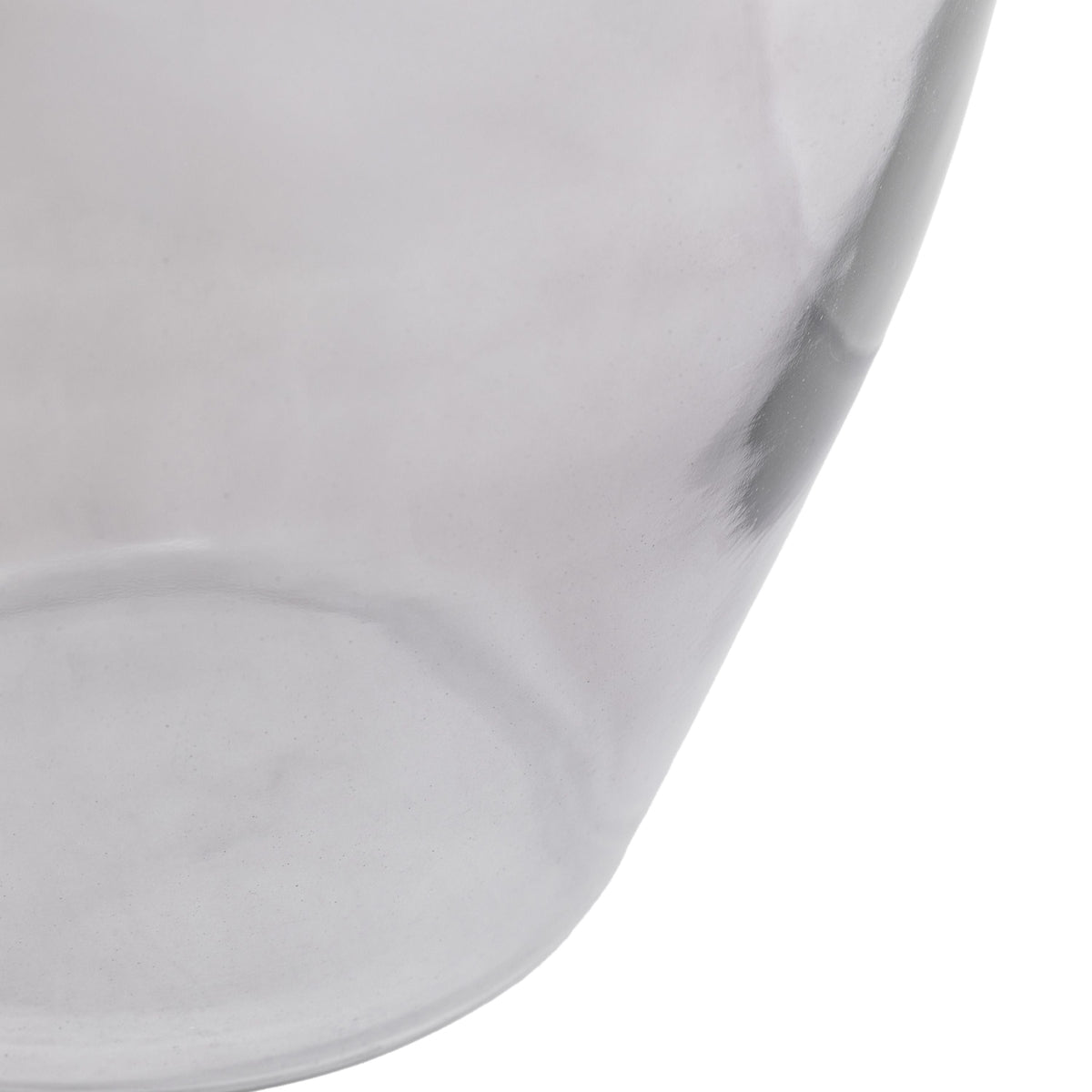 Bodhi Accessories Pereda Handblown Glass Vase Smoke House of Isabella UK