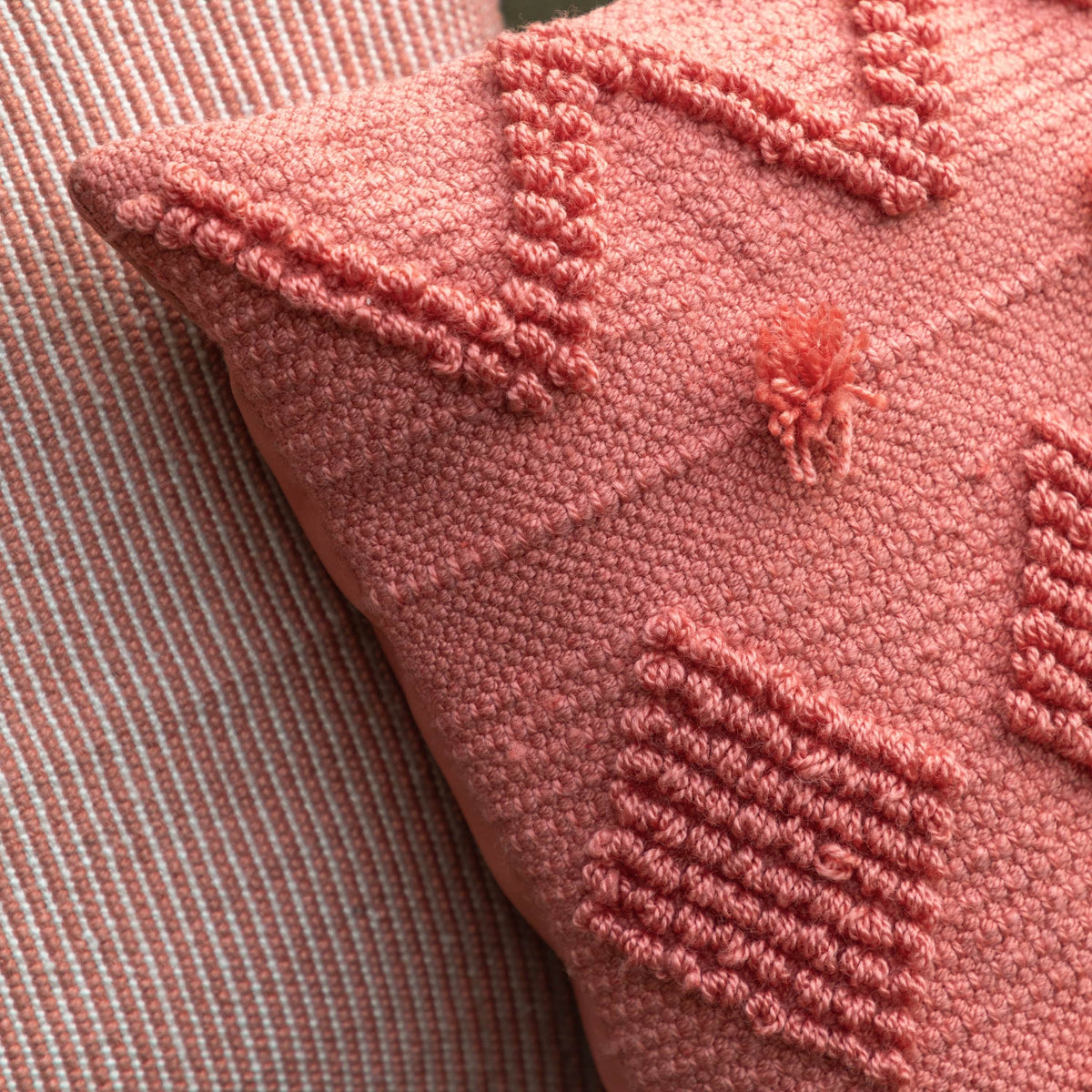 Bodhi Accessories Perth Cushion Apricot House of Isabella UK