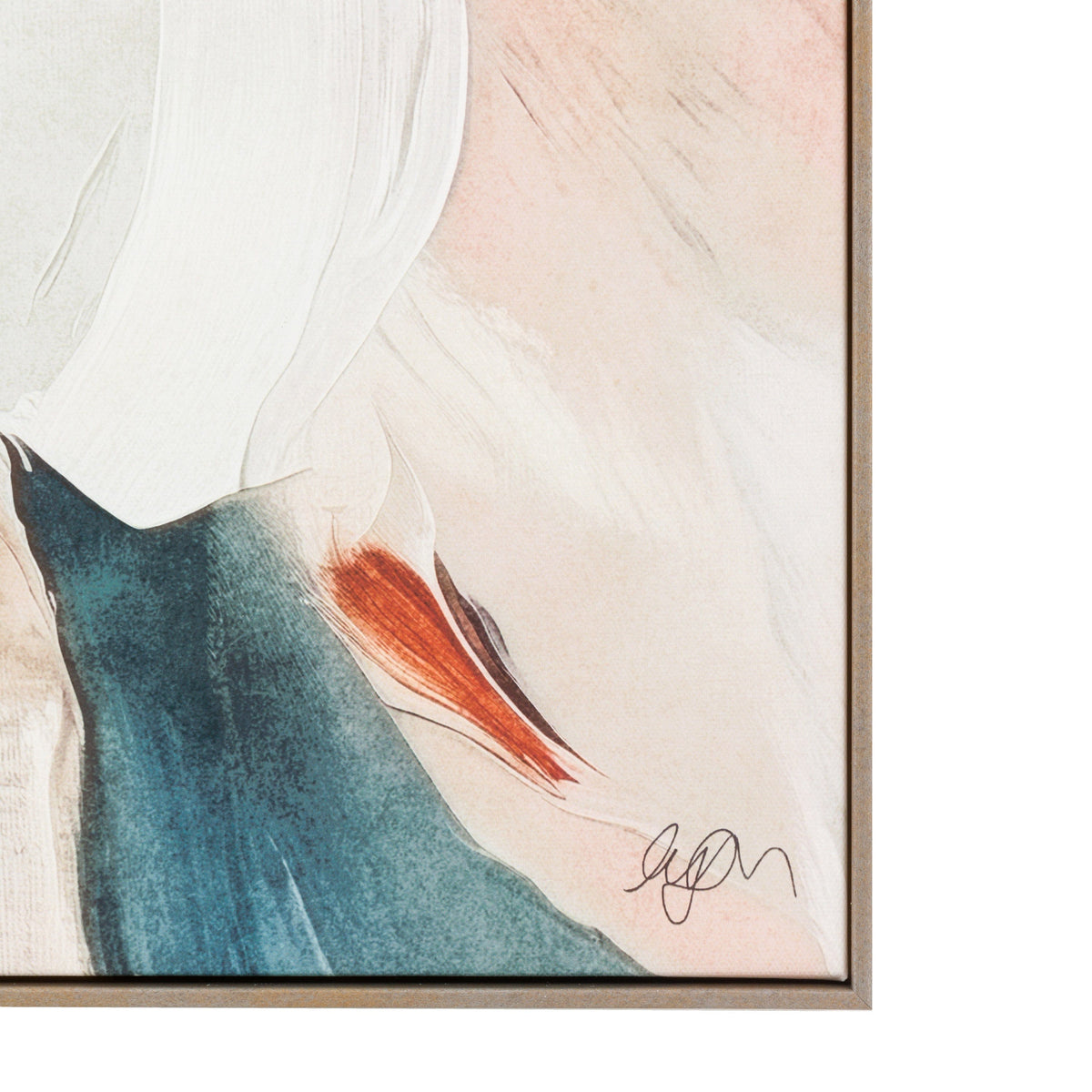 Bodhi Accessories Petal Poetry Framed Canvas House of Isabella UK