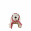 Bodhi Accessories Peter Polar Bear Doorstop Cream/Red House of Isabella UK