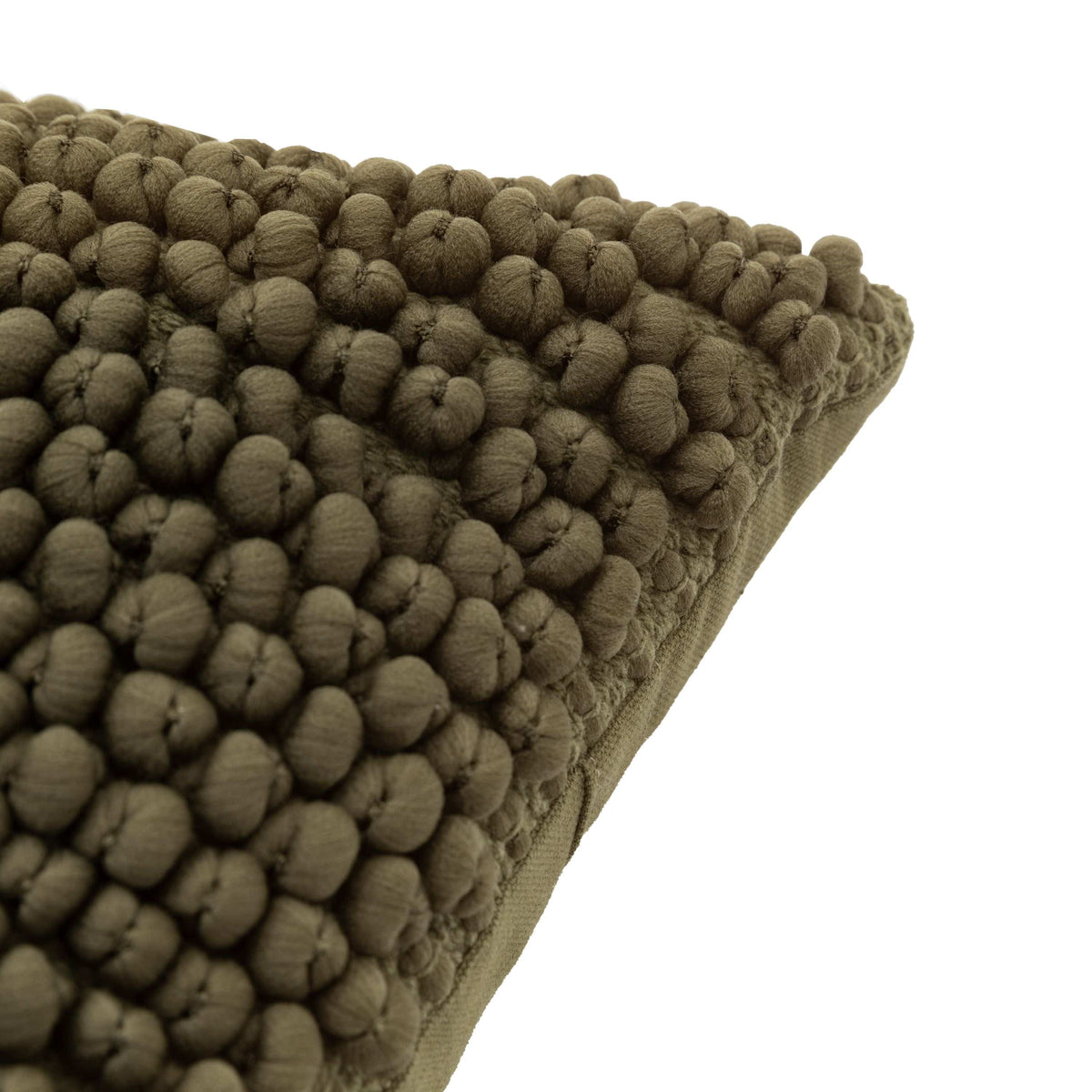 Bodhi Accessories Piko Cushion Olive House of Isabella UK