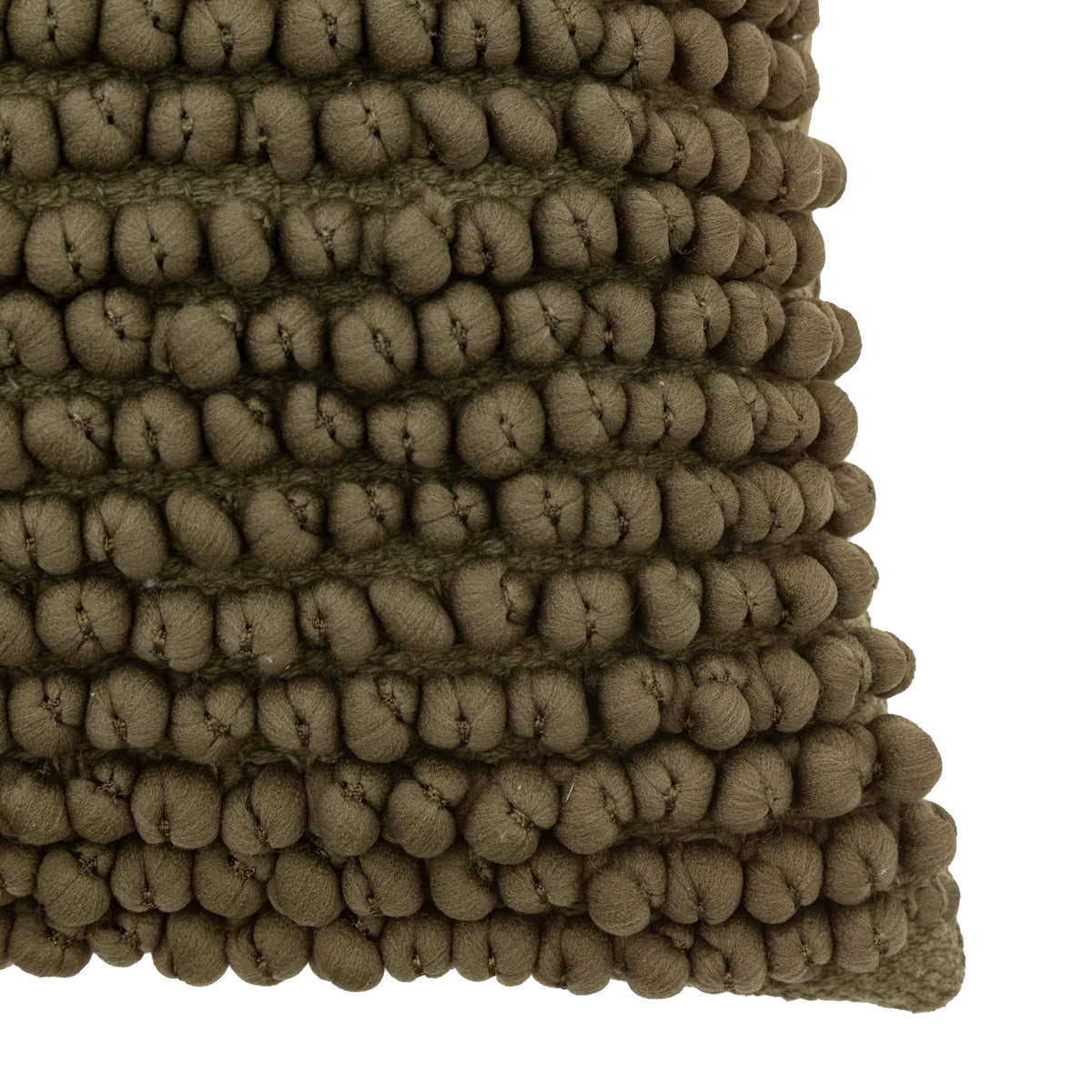 Bodhi Accessories Piko Cushion Olive House of Isabella UK