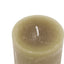 Bodhi Accessories Pillar Candle Rustic Olive 2pk Small House of Isabella UK