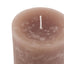 Bodhi Accessories Pillar Candle Rustic Taupe 2pk Large House of Isabella UK