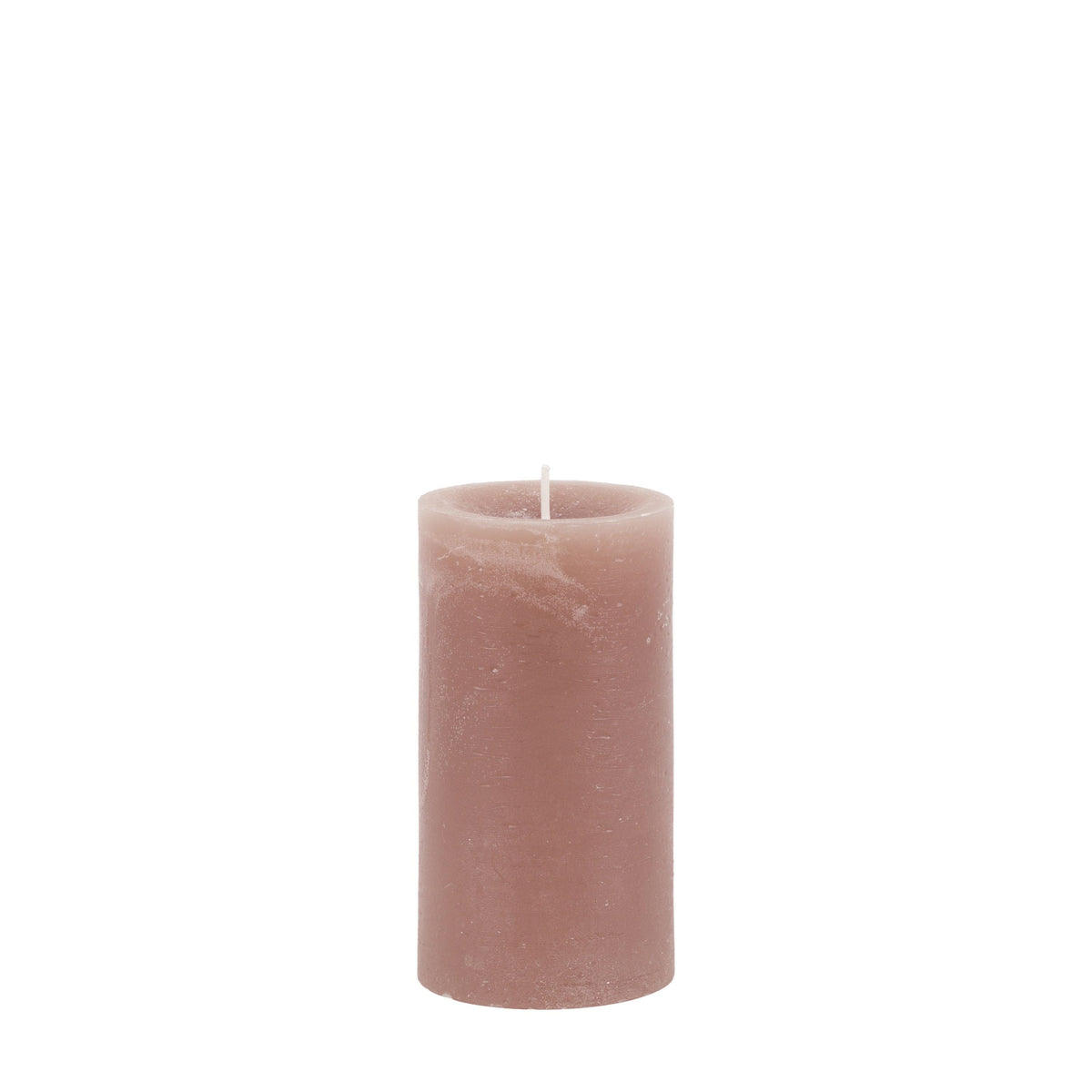 Bodhi Accessories Pillar Candle Rustic Taupe 2pk Small House of Isabella UK