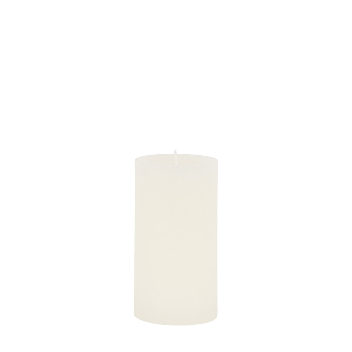 Bodhi Accessories Pillar Candle Rustic White 2pk Small House of Isabella UK