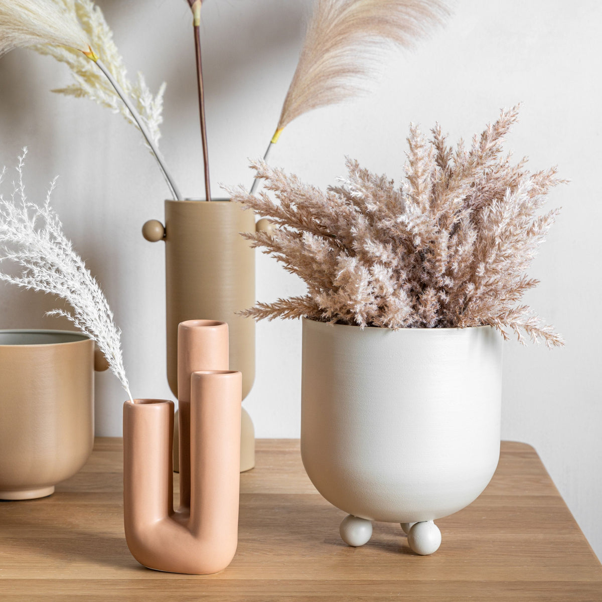 Pluto Planter Grey (Set of 2).