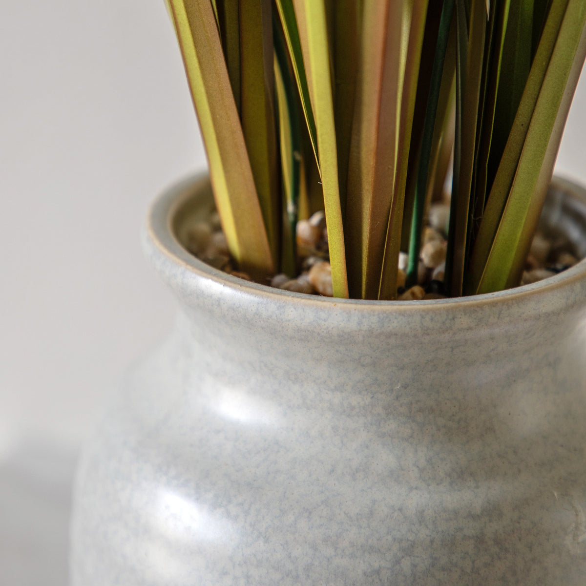 Bodhi Accessories Potted Grass with Feathered Wildflower House of Isabella UK