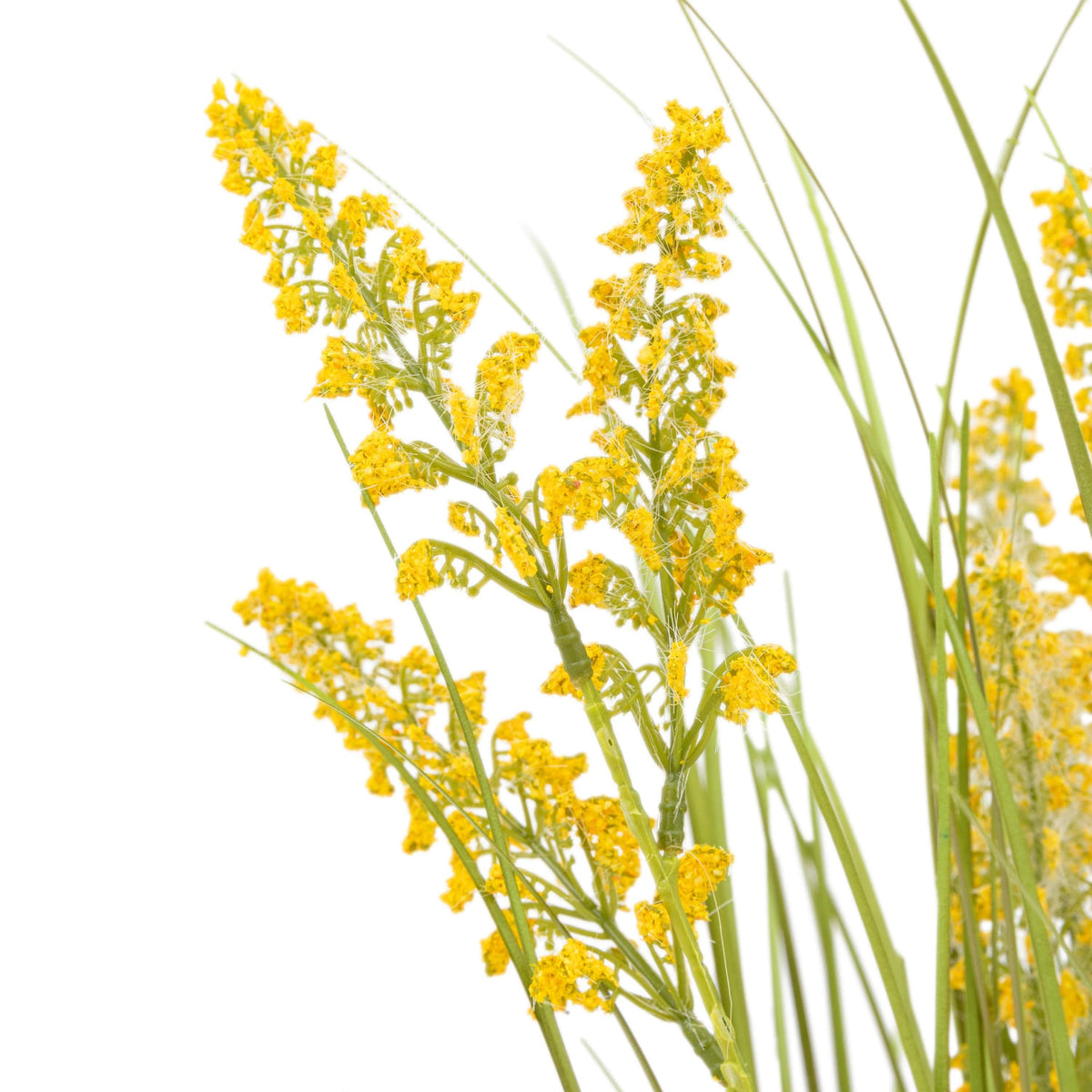 Bodhi Accessories Potted Grass with Yellow Wildflower House of Isabella UK