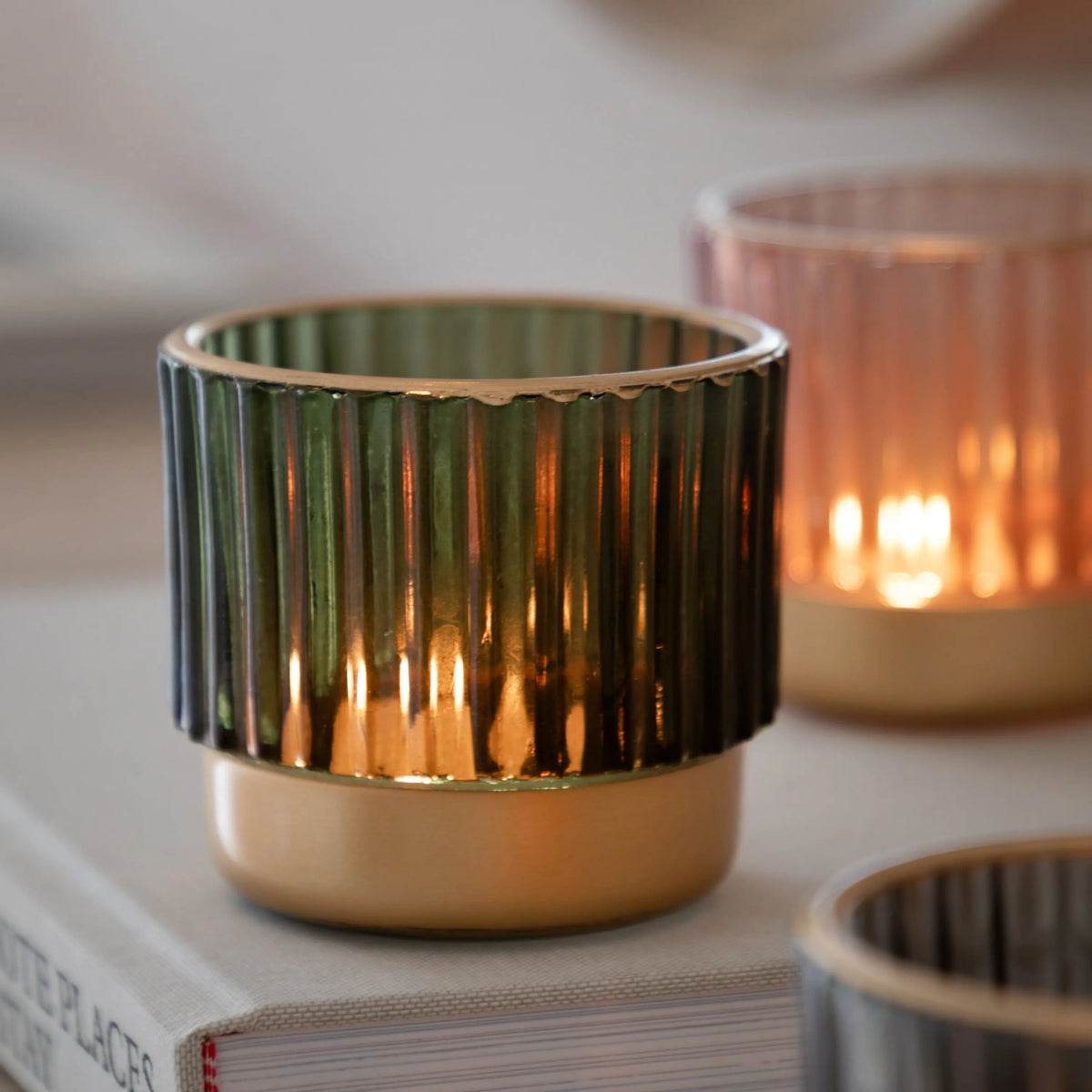 Bodhi Accessories Reina Tealight Holders Set of 3 House of Isabella UK